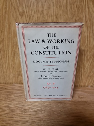 The law working of - &,