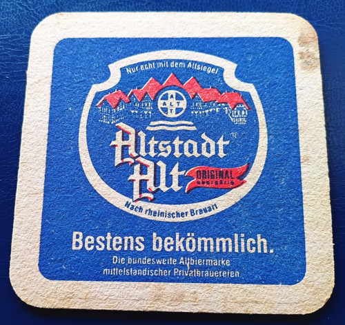Bierdeckel brauerei eichener - bierdeckel,