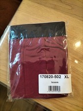 Schiesser Herren Boxer Shorts XL dunkelrot