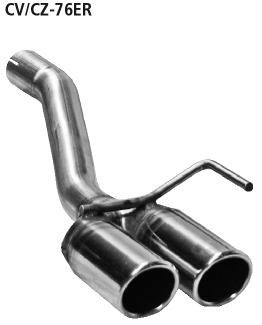 Bastuck sportauspuff chevrolet - bastuck,