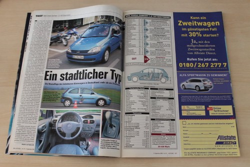 Auto bild 2000 opel corsa - bild, c