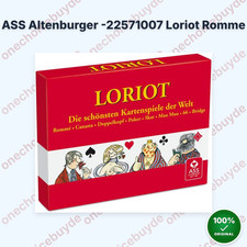 Loriot rommé kartenspiel - rommé,