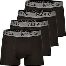 4er Pack Phil & Co Berlin Jersey Boxershorts Trunk Short Pant FARBWAHL