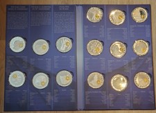 15 MEDAILLEN SET - 10 JAHRE