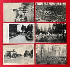 6 x AK Frankreich 1. WK 1915/16 Kirche in Woinville, Soldatenfriedhof   ( 143747