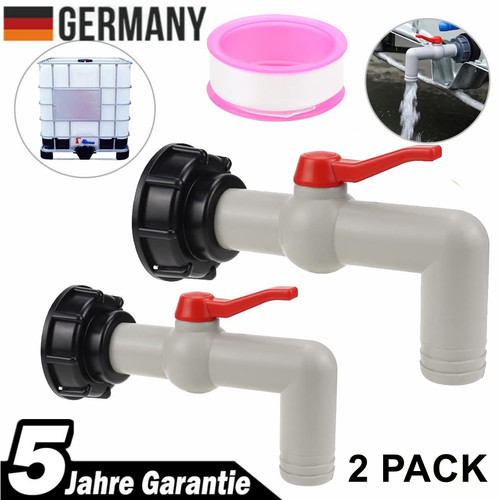 Ibc container adapter - 2x,