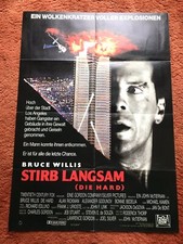 Stirb langsam - Die Hard Kinoplakat Poster A1, Bruce Willis, Alan Rickman