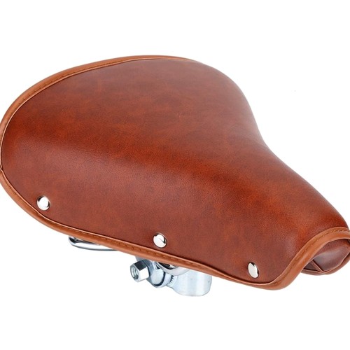 Fahrradsattel vintage braun - vintage,