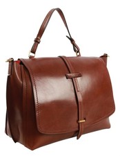 The Bridge Dalton Tasche Damen original Leder Schultertasche