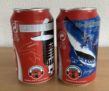 2 Coca-Cola Dosen Sammeldosen Scatman John + H-Blockx, Deutschland , leer 0,33 l