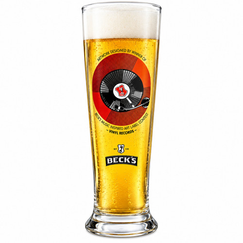 Becks music bierglas - glas, pils