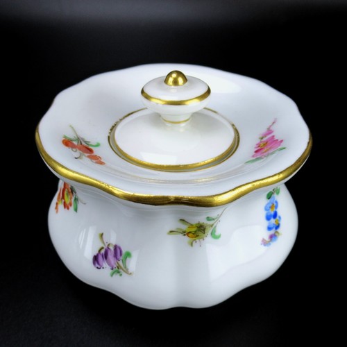 Meissen porzellan tintenfass - porzellan,