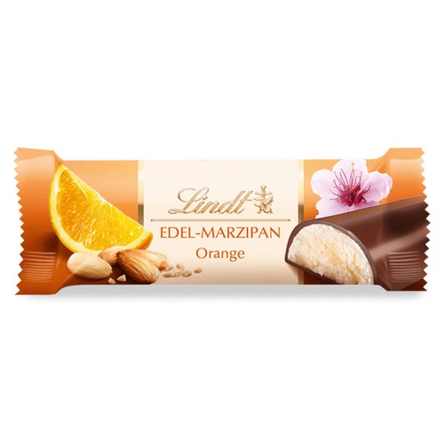 Lindt orangen marzipan riegel - marzipan,