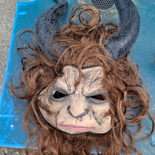 Teufel maske mit hörnern - mit, &