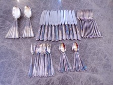 Silberbesteck BSF Modell 100 für 12 Personen 59 Teile in Silber 90er TOP !!