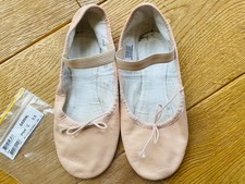 BLOCH Ballett Schuhe Schläppchen ARISE Leder Breite C (normal) Leder / rosa 36