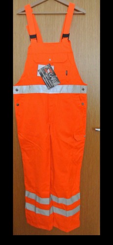 Warnschutz latzhose orange - warnschutz,