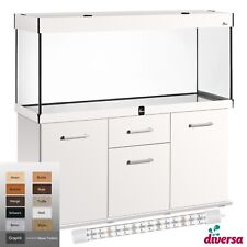 (1175,00€ / Stk.) diversa Aquarium -Kombi Solid 150x50x50cm 375L inkl. LED /