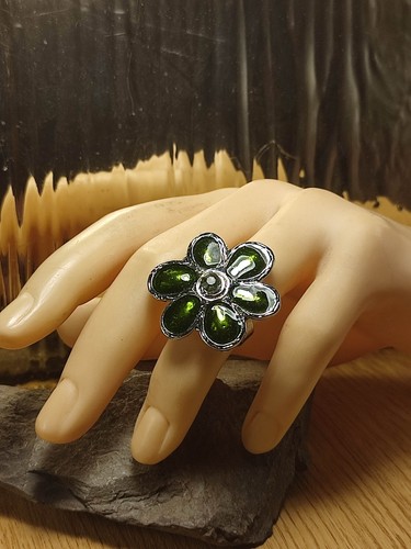 Cocktail ring silber schön - ring,