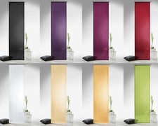 Schiebegardine Flächenvorhang Schiebevorhang halbtransparent Wildseide Typ118