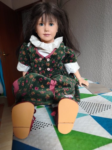 Gabriele braun künstlerpuppe - gabriele,