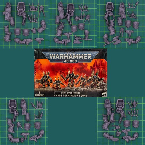 Chaos space marines terminator - chaos,