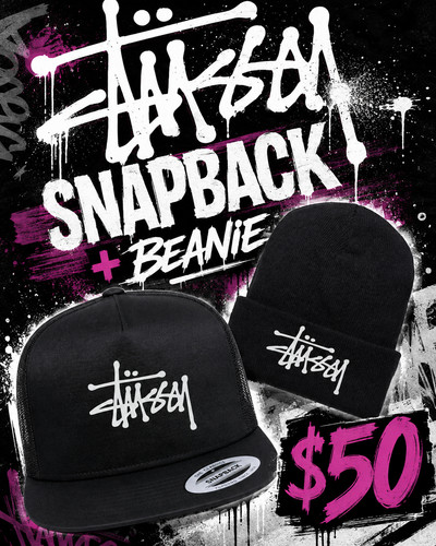 New kustom hatz stussy icon - new, og