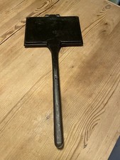 Schönes altes Zimt Waffeleisen aus Guss Gusseisen Zimteisen Zimtwaffeleisen