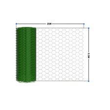 Sechskantgeflecht 25 m –