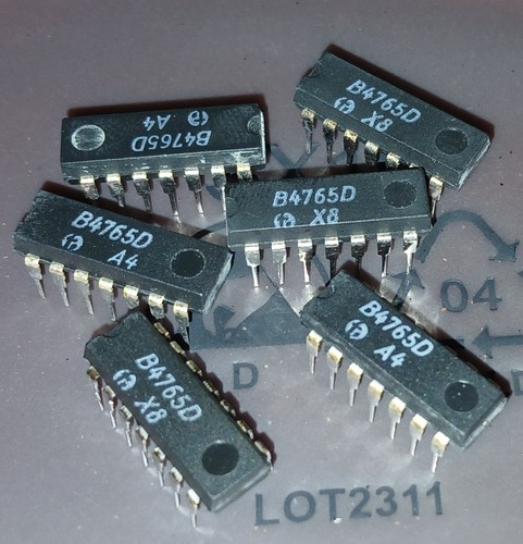 6pcs b4765d quad - quad, bipolar