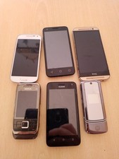 6 Verschiedene Handys/Smartphones Ungetestet/Defekt