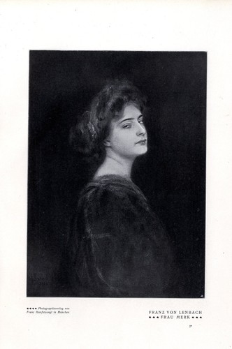 Franz von lenbach frau - franz, merk