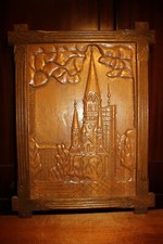23" HAND CARVED WOOD KAISER