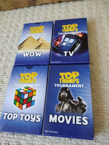 Top trumps turnierkartensets - top,