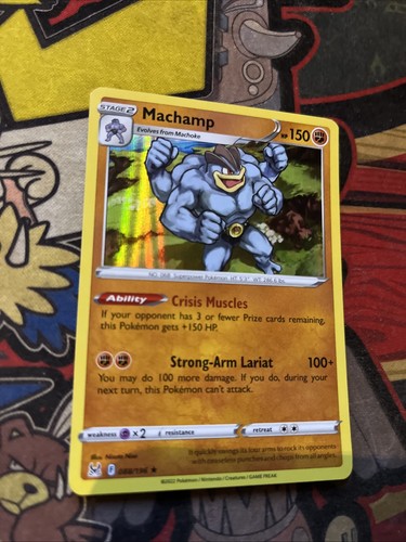 Pokémon tcg machomei holo - pokémon,
