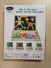 Kleine Magnettafel  Zum Mitnehmen To Go Holztafel magnetic drawing board