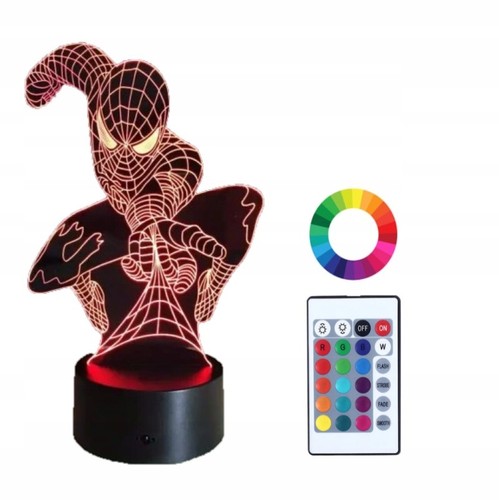 Led nachtlicht spider man - led, spider-man