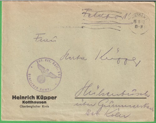 Feldpostbrief 1942 1 - , 2.