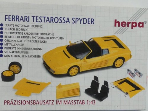 Herpa kit bausatz ferrari - 1/43,