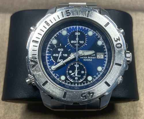 Seiko 7t32 7h10 - 7t32-7h10, chronograph