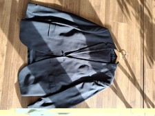 Blauer Karrierter Hosenanzug