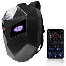 Led Helm Laptop Motorrad Tasche DIY Rücksack Wasserdicht Bluetooth Reisetasche