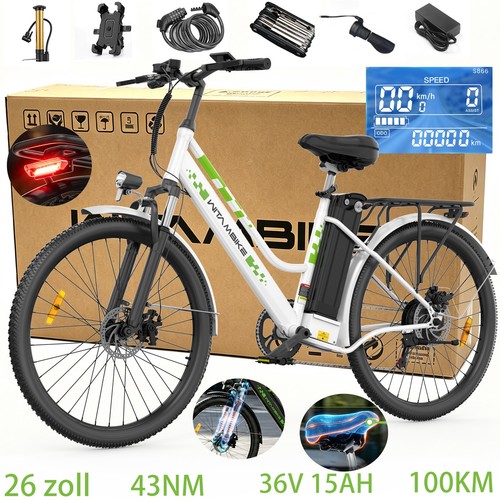 Zoll elektrofahrrad city - 26,