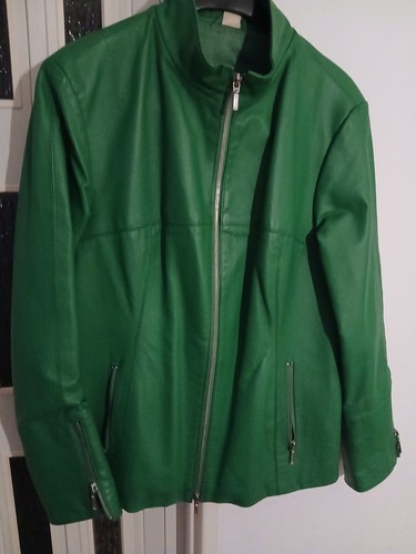 Damen leder jacke - leder, 40
