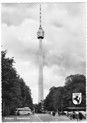 Stuttgart blick zum - ak,,