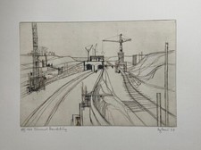 OTTO EGLAU -  RADIERUNG -