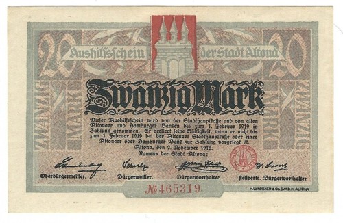 Notgeld altona stadt - -,