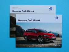 Prospekt / Katalog / Broschüre mit Preisliste - VW Golf - Alltrack - 10/14
