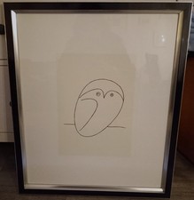 Picasso Bild "Die Eule" RAR