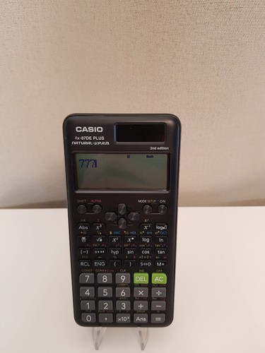 Casio 87de plus 2nd - fx-87de, (2nd